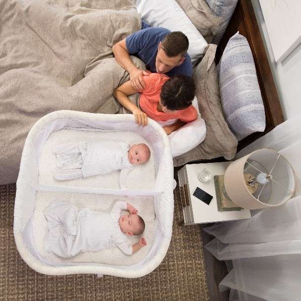 twin baby bouncer chair