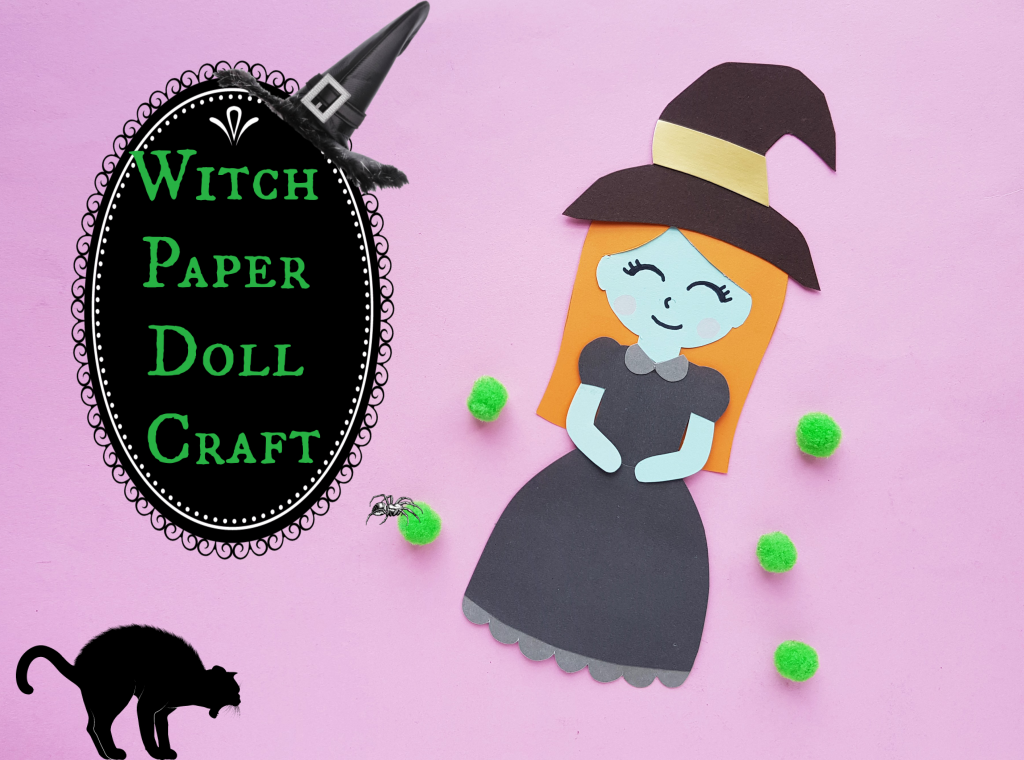 Witch Paper Doll Halloween Craft For Kids — Twins Magazine