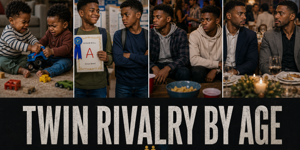 Twin Rivalry at Every Age: From Toddler Tantrums to Adult Resentment